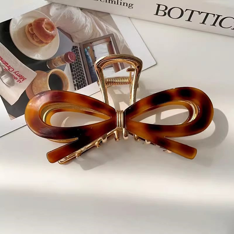 Acetate Bow Hair Claw Clip view 8