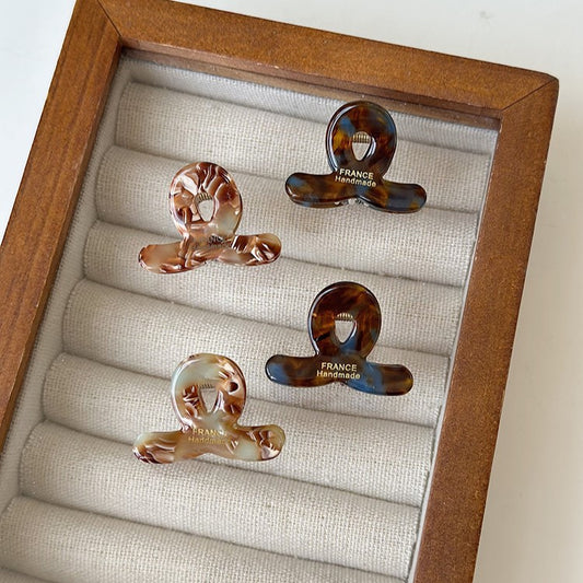 Acetate Mini Hair Claw Clip view 2