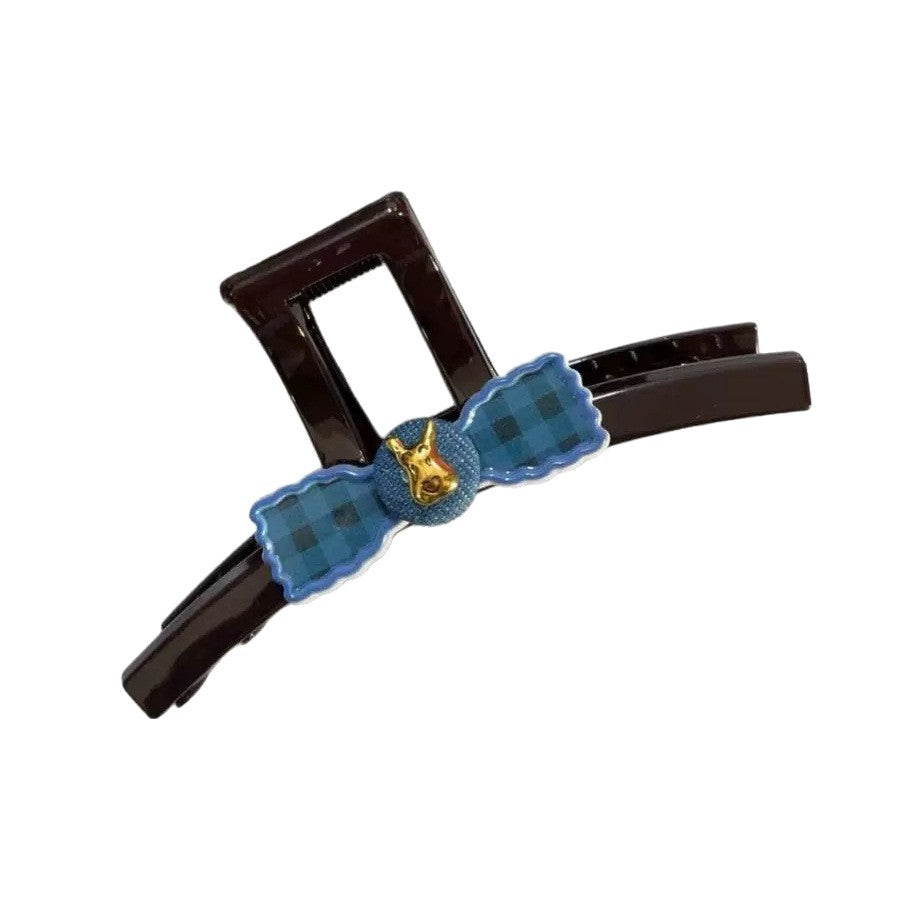 Dog Bow Hair Claw Clip view 5