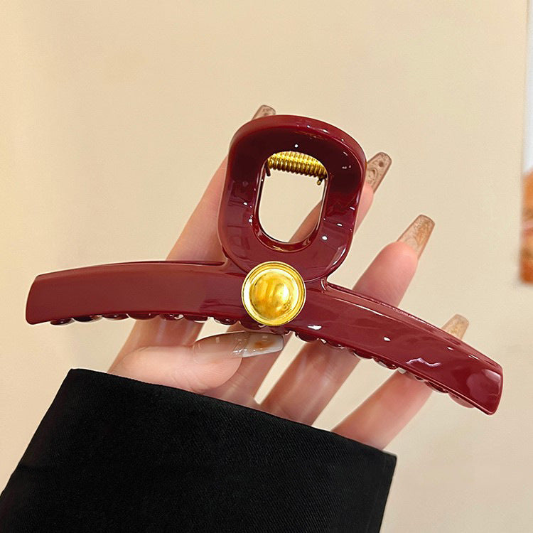 Round Accent Hair Claw Clip view 7