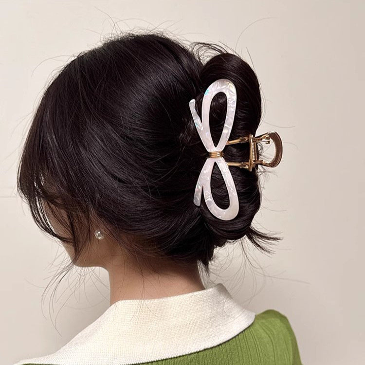 Acetate Bow Hair Claw Clip view 4