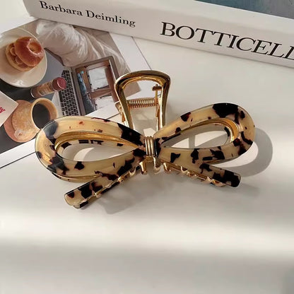 Acetate Bow Hair Claw Clip view 7