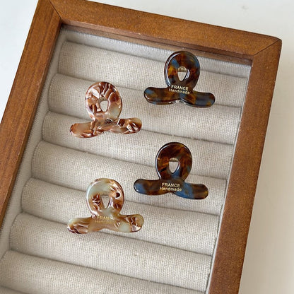Acetate Mini Hair Claw Clip view 2
