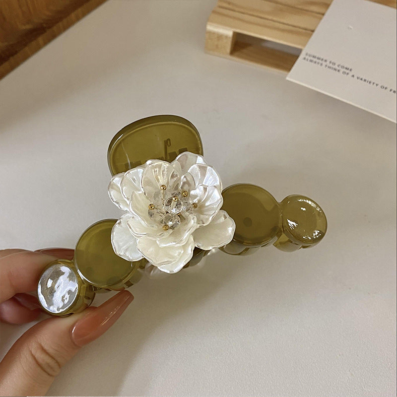Camellia Hair Claw Clip view 4