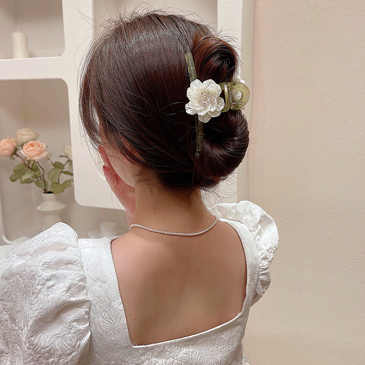 Camellia Hair Claw Clip view 6