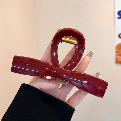 Classic Bow Hair Claw Clip view 9
