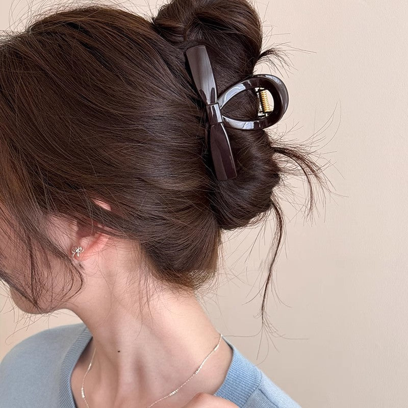 Classic Bow Hair Claw Clip