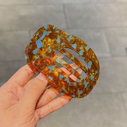 Curved Acetate Hair Claw Clip view 6