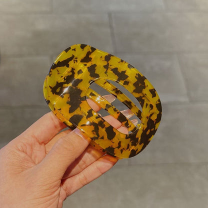 Curved Acetate Hair Claw Clip view 7