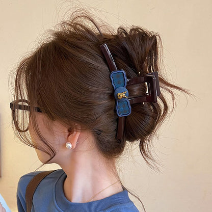 Dog Bow Hair Claw Clip view 4
