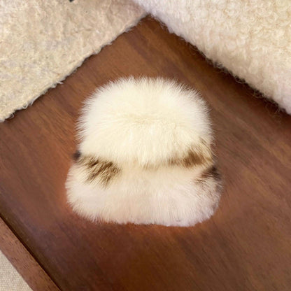 Fuzzy Mini Hair Claw Clip view 10