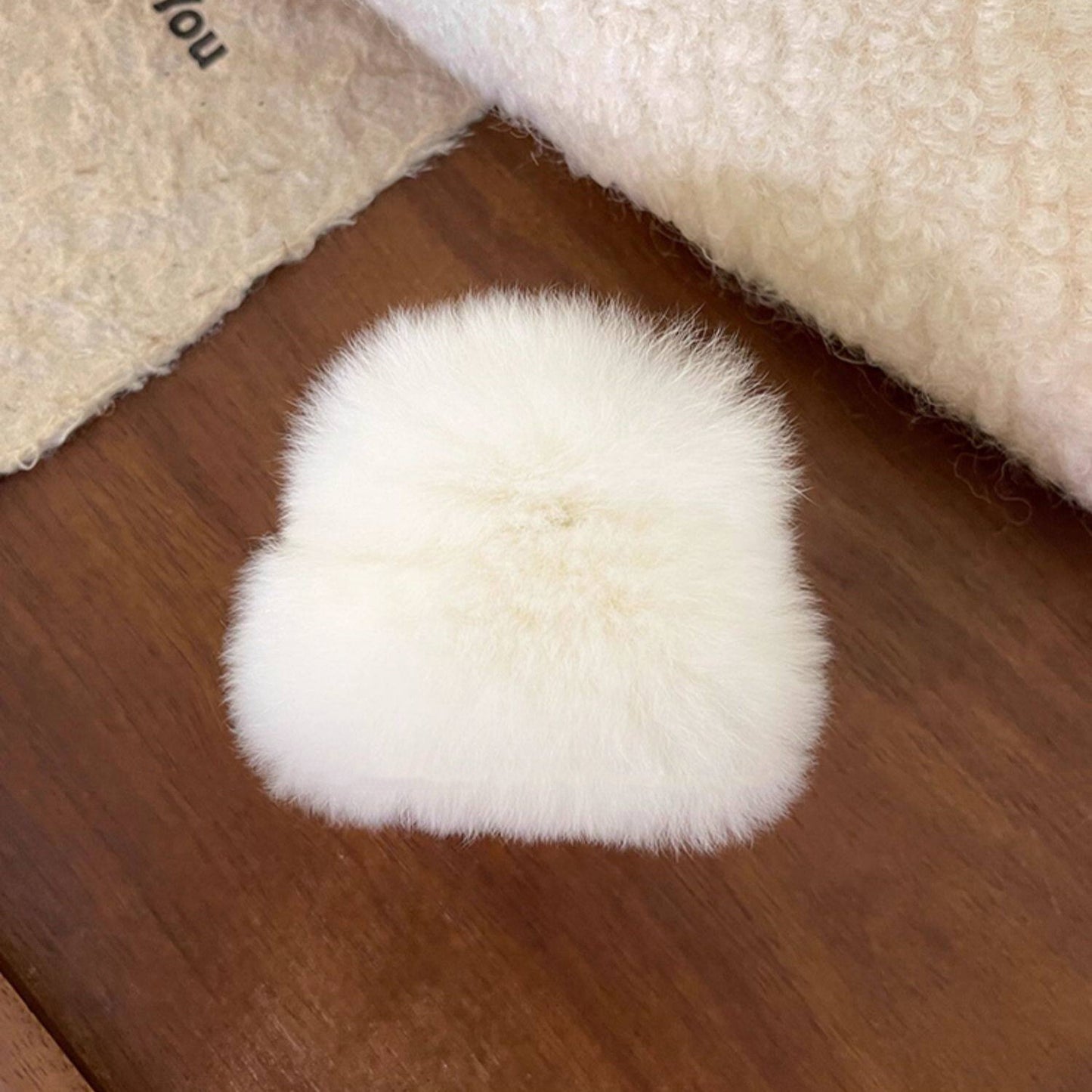 Fuzzy Mini Hair Claw Clip view 8