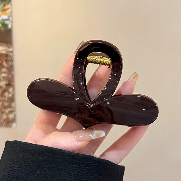 Heart Acetate Hair Claw Clip view 6