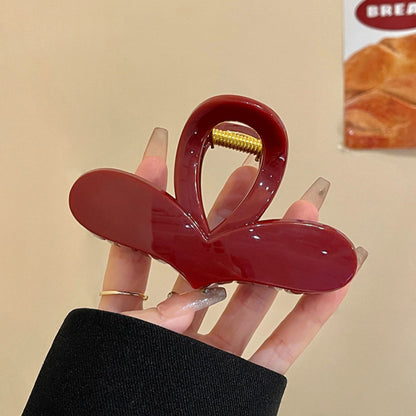 Heart Acetate Hair Claw Clip view 8