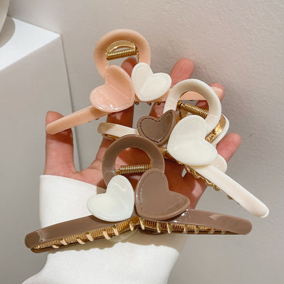 Heart Hair Claw Clip view 3