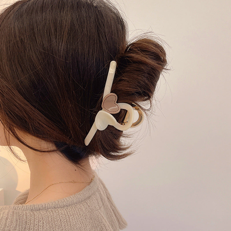 Heart Hair Claw Clip view 4