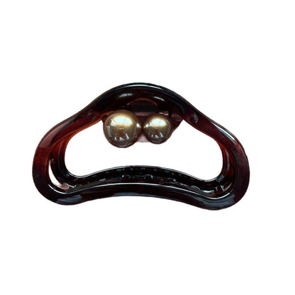 Hollow Crescent Hair Claw Clip view 5