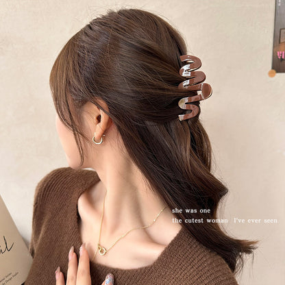 Jelly Wave Hair Claw Clip view 3