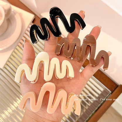 Jelly Wave Hair Claw Clip view 4