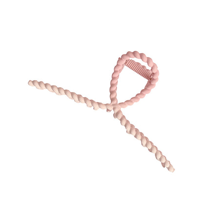 Large Gradient Pink Metal Hair Claw Clip view 5