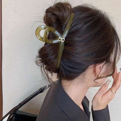 Large Letter B Hair Claw Clip