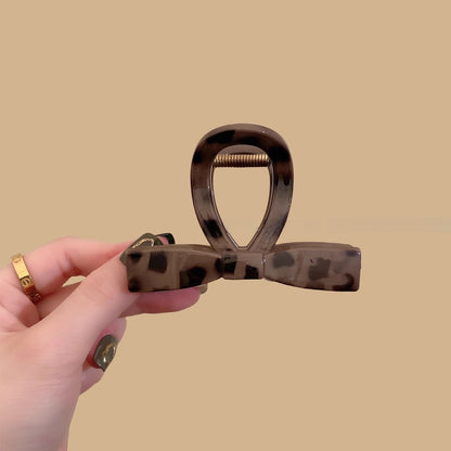 Leopard Acrylic Hair Claw Clip view 6
