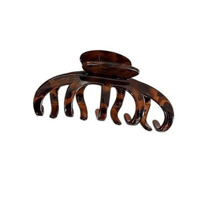 Leopard Pumpkin Hair Claw Clip view 5