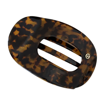 Marbled Oval Hair Claw Clip view 5