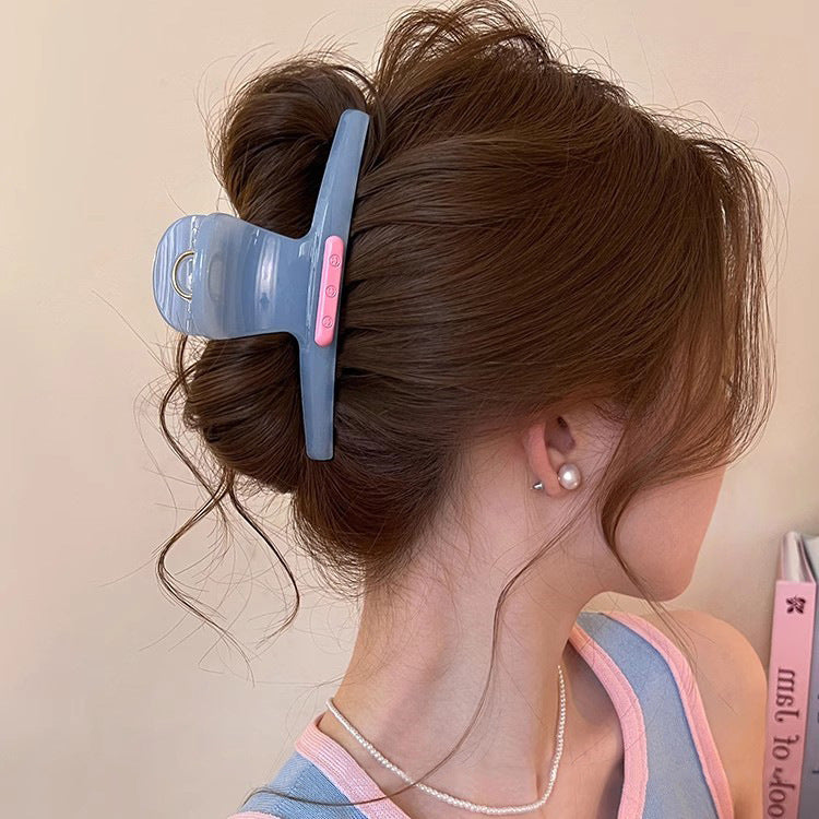 Minimal Acrylic Hair Claw Clip