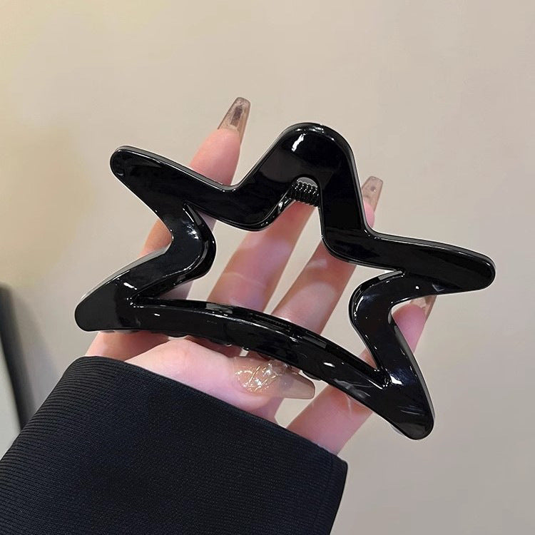 Open Star Hair Claw Clip view 10