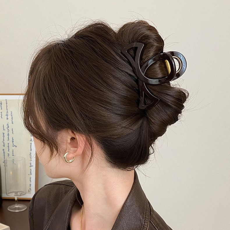 Openwork Medium Hair Claw Clip view 6