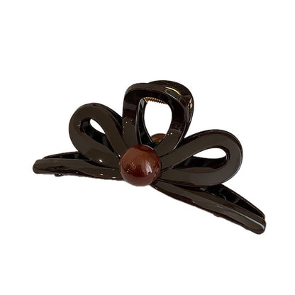Pearl Bow Hair Claw Clip view 5