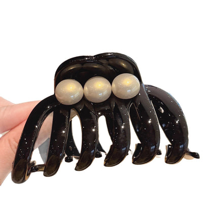 Pearl Pumpkin Hair Claw Clip view 5