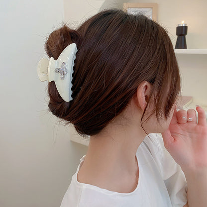 Rhinestone Saturn Hair Claw Clip view 2