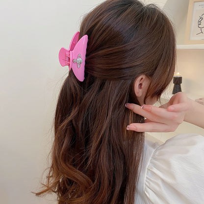 Rhinestone Saturn Hair Claw Clip view 4