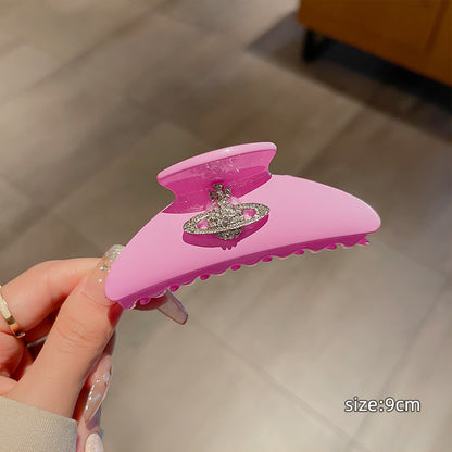 Rhinestone Saturn Hair Claw Clip view 8