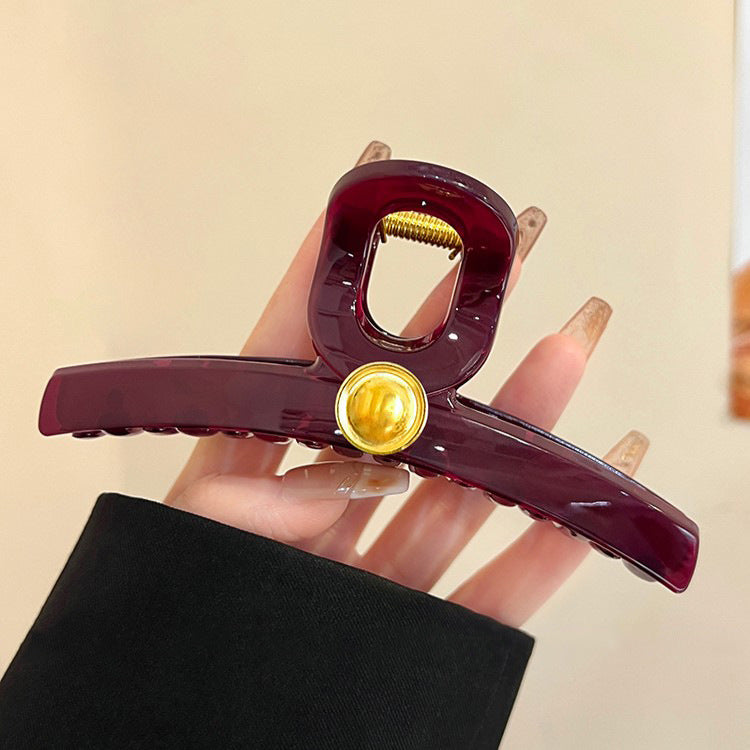Round Accent Hair Claw Clip view 6