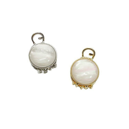 Round Pearl Mini Hair Claw Clip view 5