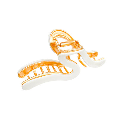 S-Shaped Acetate Hair Claw Clip view 5