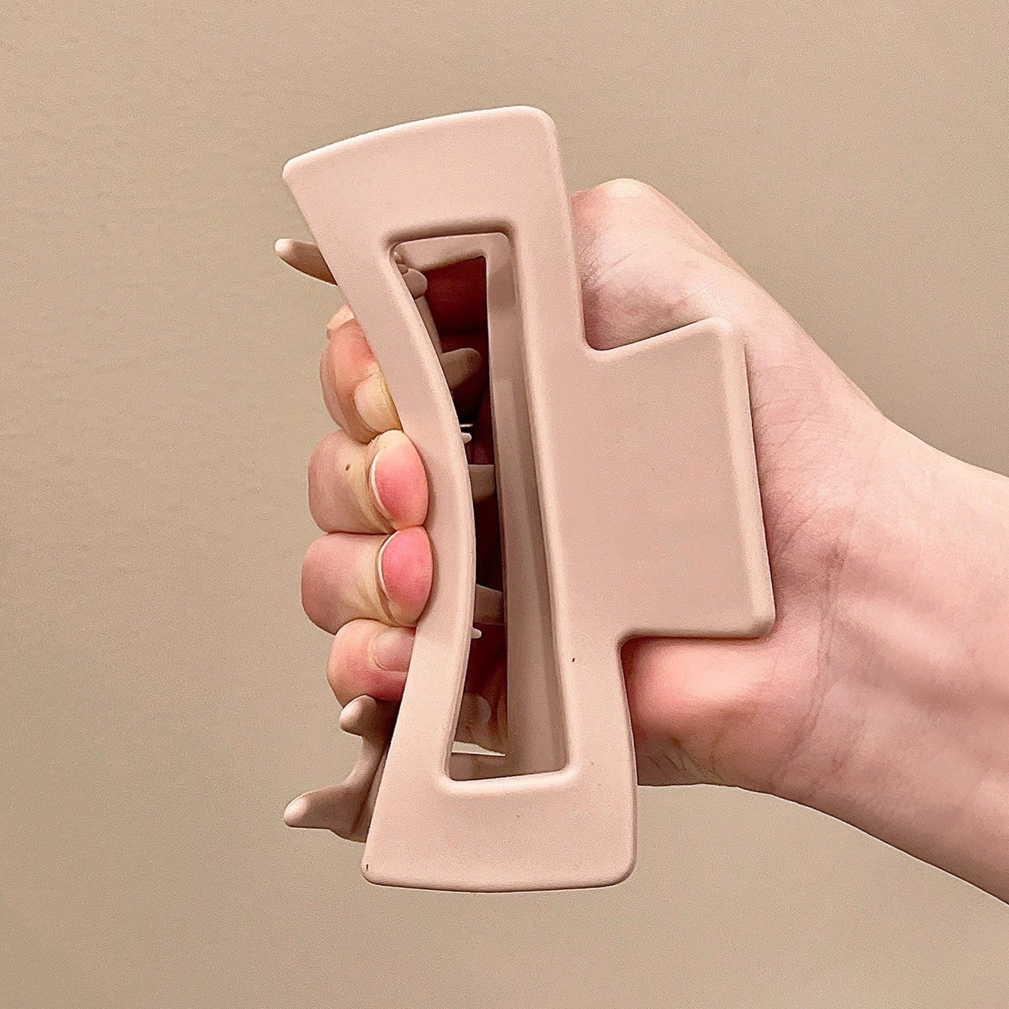 Soft Square Hair Claw Clip view 10