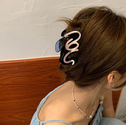 Speckled Wavy Hair Claw Clip view 4