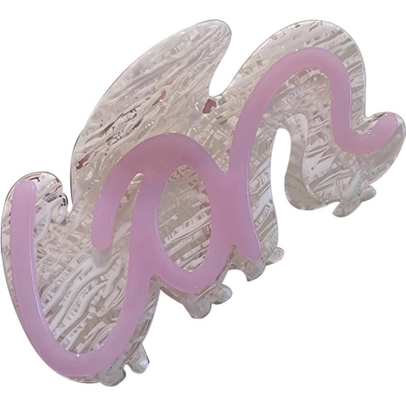 Speckled Wavy Hair Claw Clip view 5