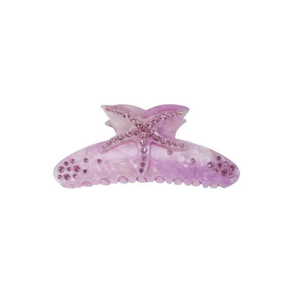 Starfish Acetate Hair Claw Clip view 5